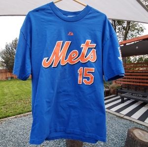 Majestic T-Shirt Jersey. Mets. 2009 Inaugural Season Beltran #15. Size X…